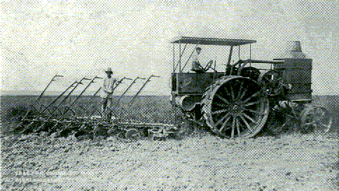 Historical image of Kishi colony truck farming