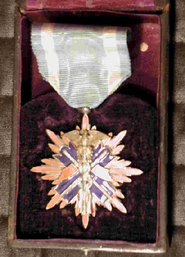 Kichimatsu's Order of the Kite medal