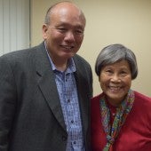 Viola Chan and Daniel Ho