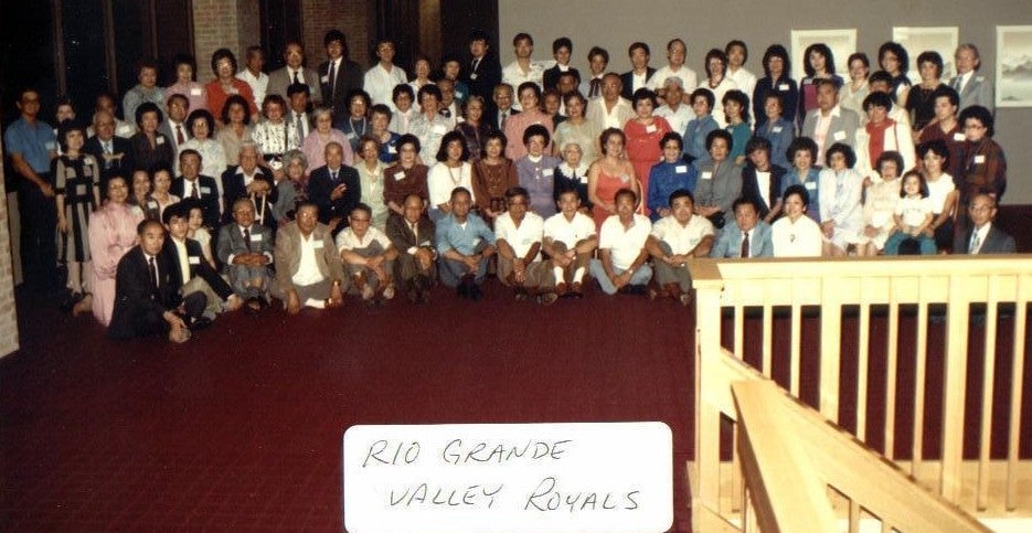 Historical group photo of the Rio Grand Valley Royals